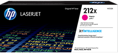 HP 212X Magenta Original LaserJet Toner Cartridge, W2123X - 10,000 Pages